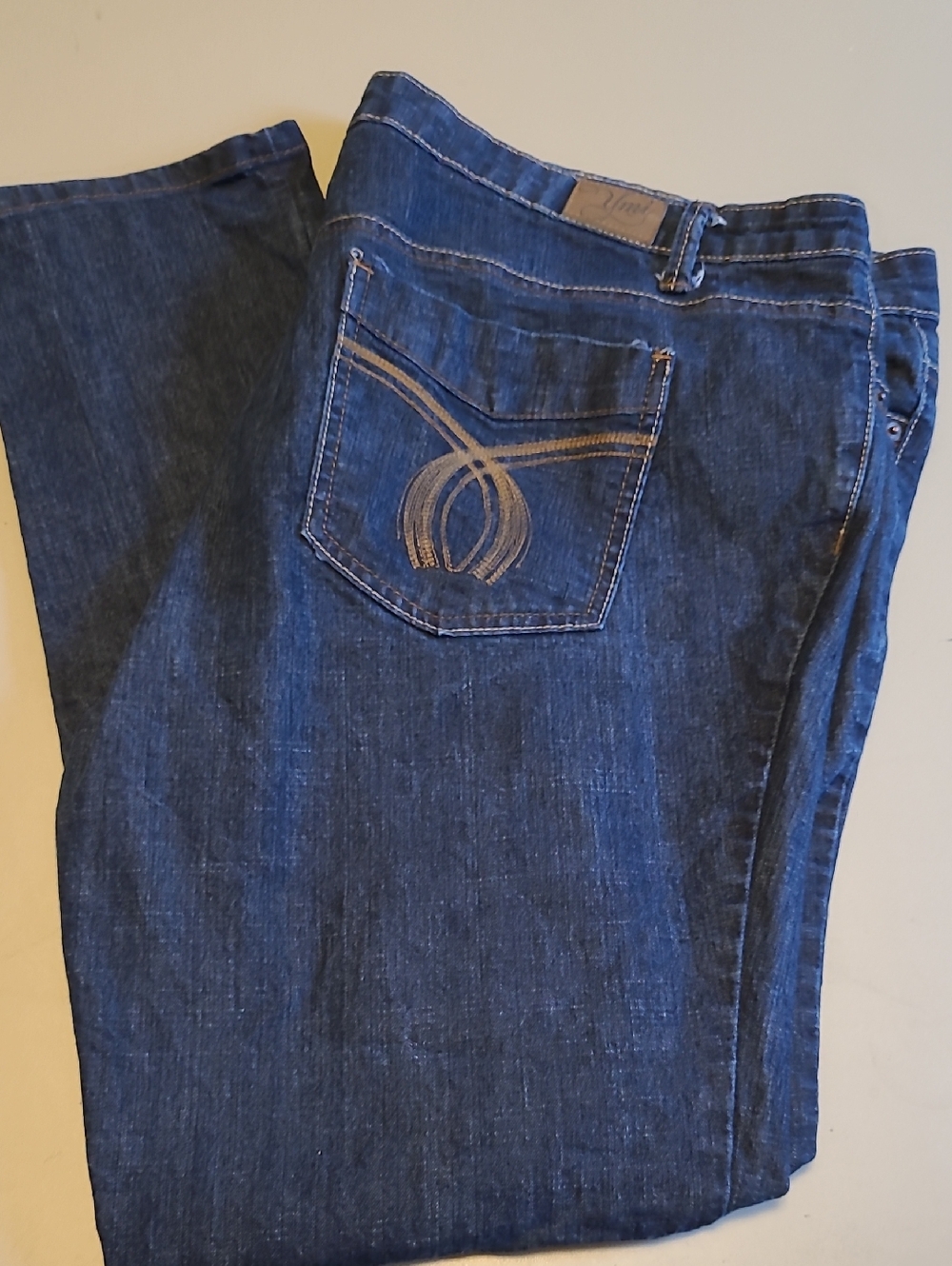JMI Brand Jeans - Low Rise, Straight Leg Size 22.